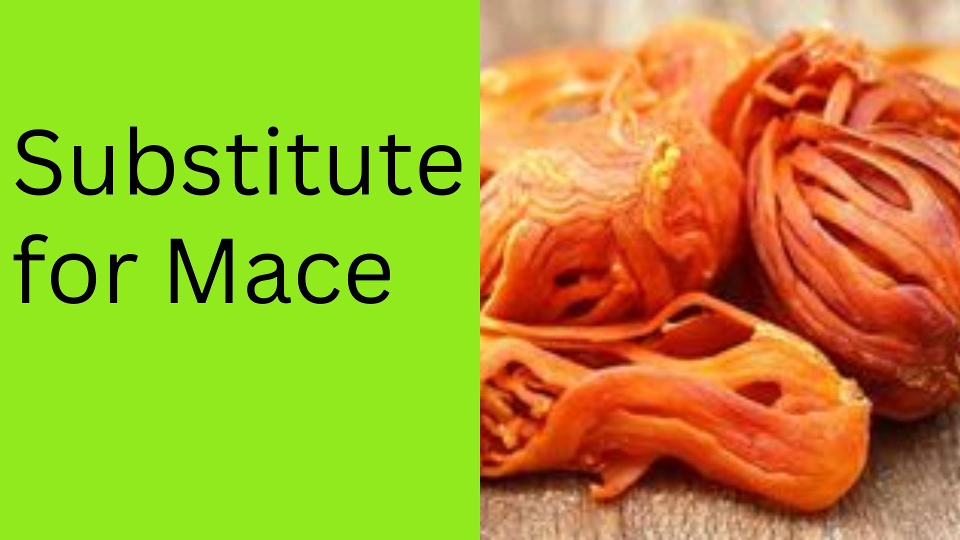 Substitute for Mace